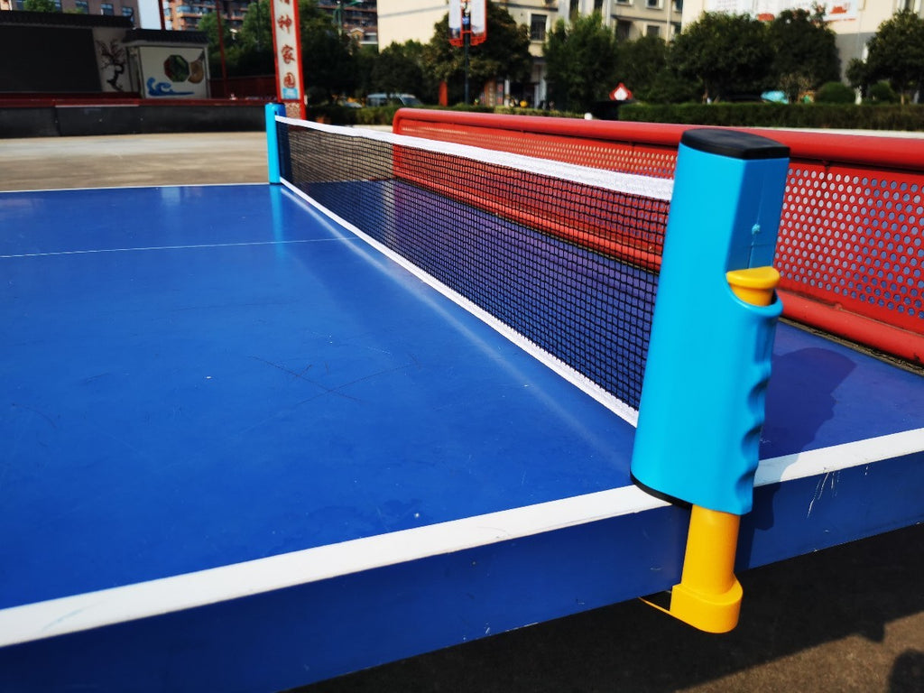 Stretchable Table Tennis Net Rack Color Box Set Racket PortableTable Tennis Net Post