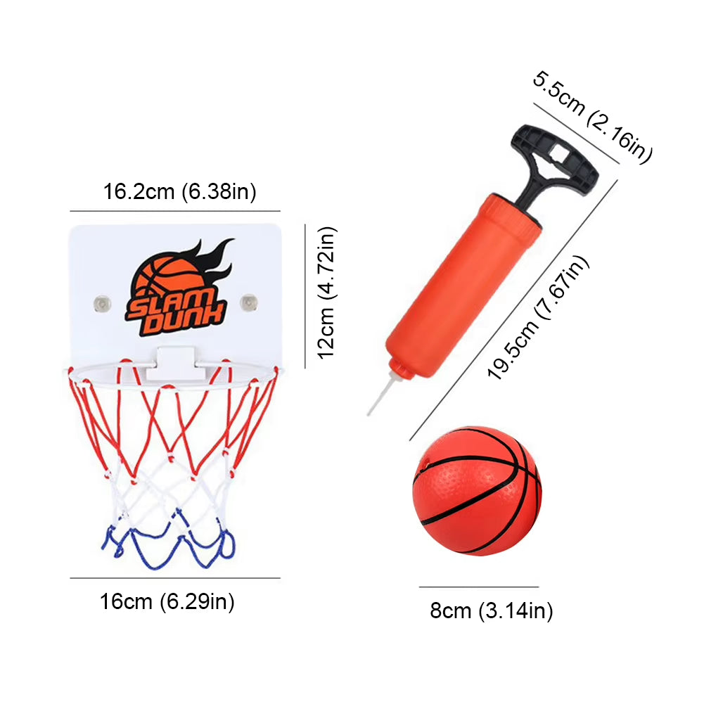 Suction Cup Basketball Hoop Wall-Mounted Basketball Hoop Practice Basketball Hoop Basketball Accessories