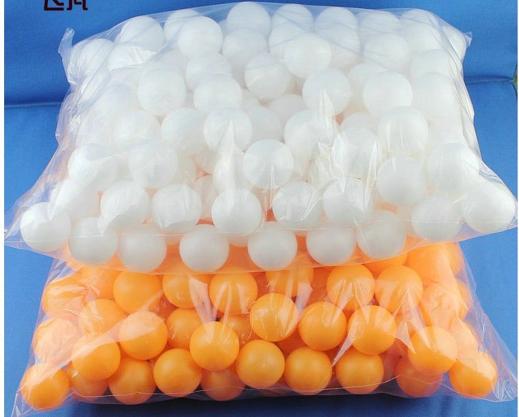 Bagged PE table tennis 40mm slotted table tennis