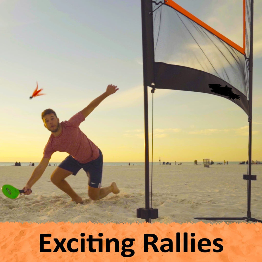 Outdoor Sports Badminton Nets Suit Storage Bag With Racket