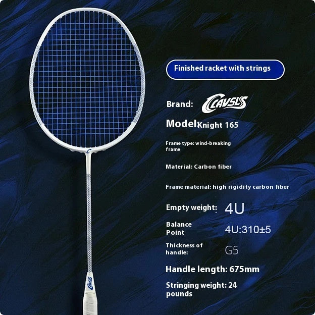 All Carbon Durable Ultra Light Badminton Racket
