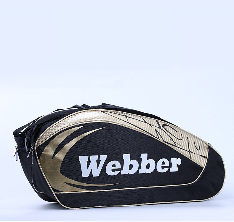 Simple Printed Portable Badminton Racket Bag