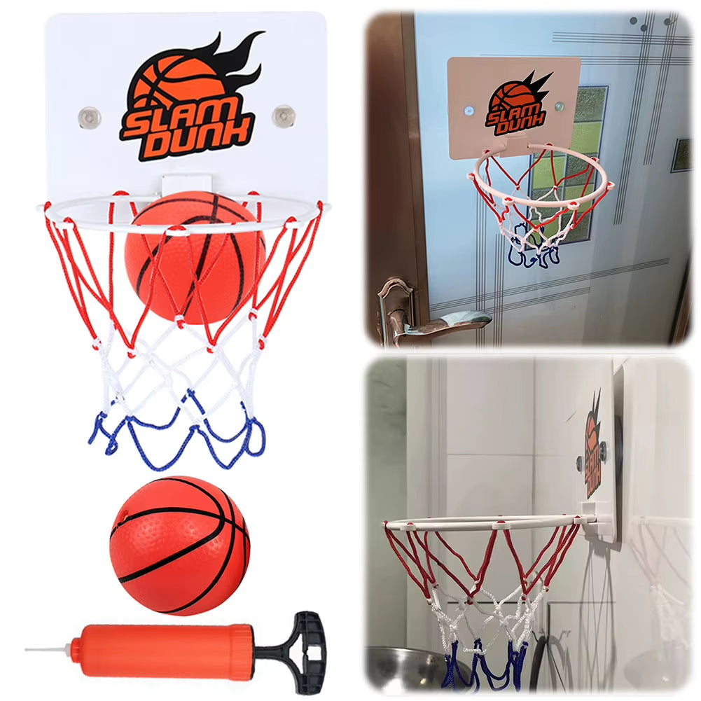 Suction Cup Basketball Hoop Wall-Mounted Basketball Hoop Practice Basketball Hoop Basketball Accessories