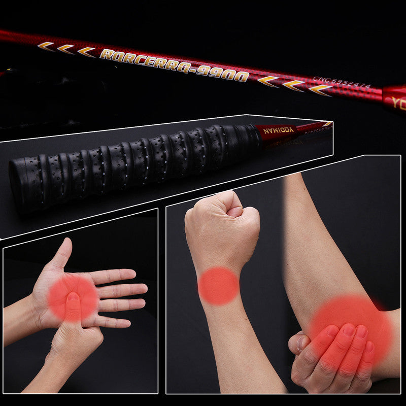 Badminton Racket Genuine Full Carbon Offensive  Light