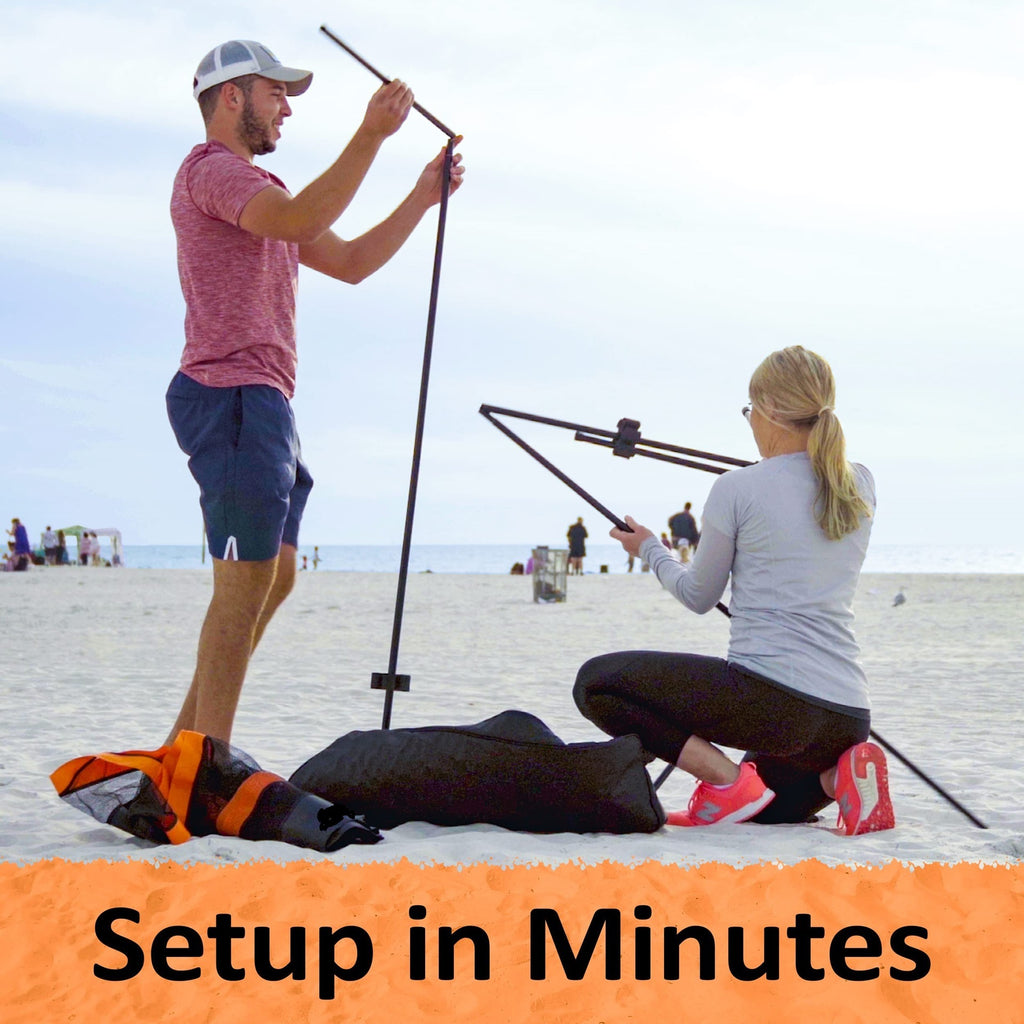 Outdoor Sports Badminton Nets Suit Storage Bag With Racket