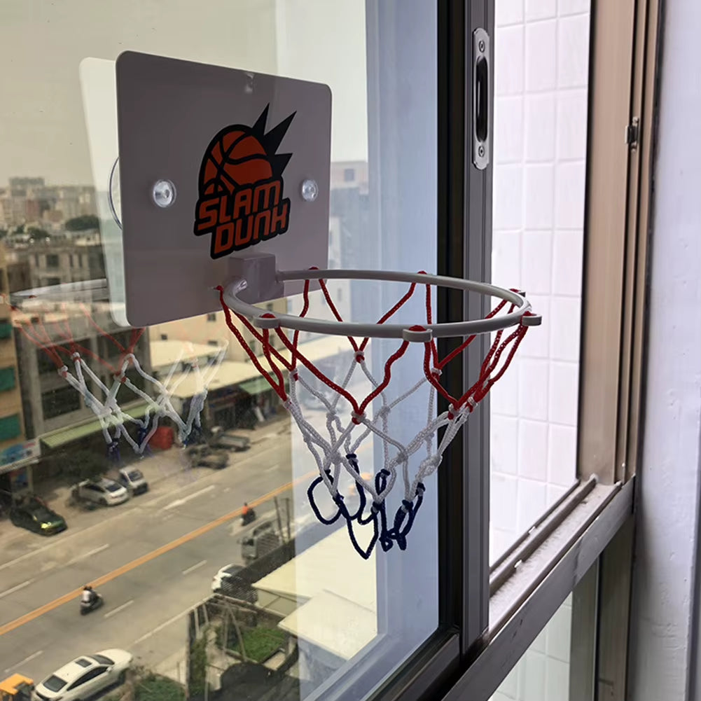 Suction Cup Basketball Hoop Wall-Mounted Basketball Hoop Practice Basketball Hoop Basketball Accessories