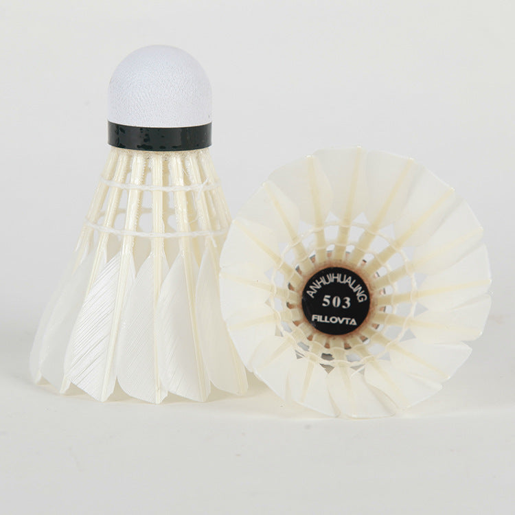 Wholesale Teal Feather Humpback Badminton Supplies