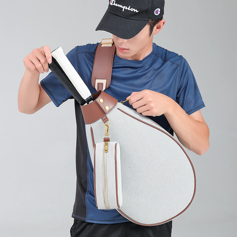 Badminton Bag Tennis Large Capacity One-shoulder Crossbody