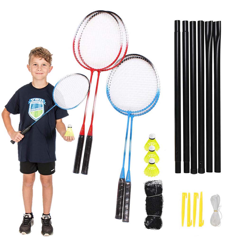 Set badminton cu plasa